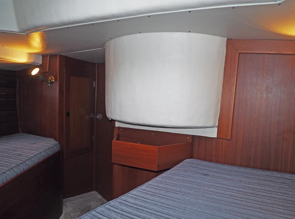Cabine arri&egrave;re, H&eacute;bergements